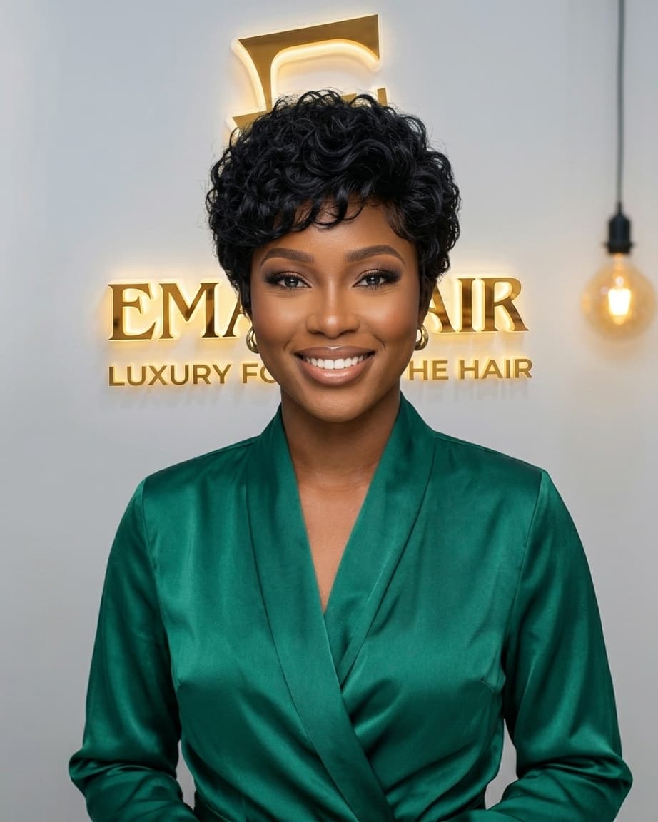 Pixie Curls extensions collection — EMAC HAIR
